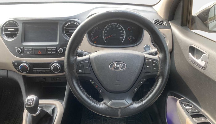 2018 Hyundai Grand i10 ASTA 1.2 KAPPA VTVT, Petrol, Manual, 72,167 km, Steering Wheel Close Up