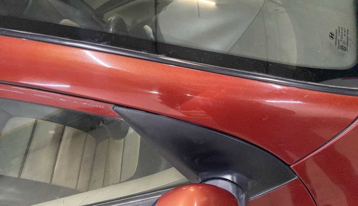 2012 Hyundai i10 MAGNA 1.2, Petrol, Manual, 69,900 km, Left A pillar - Minor scratches