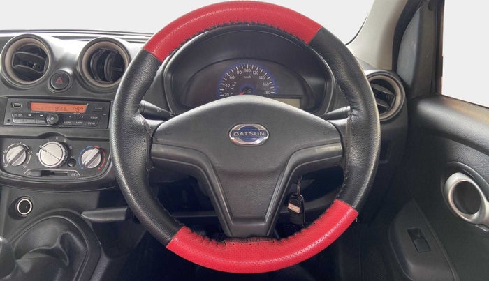 2018 Datsun Go Plus T, Petrol, Manual, 59,435 km, Steering Wheel Close Up
