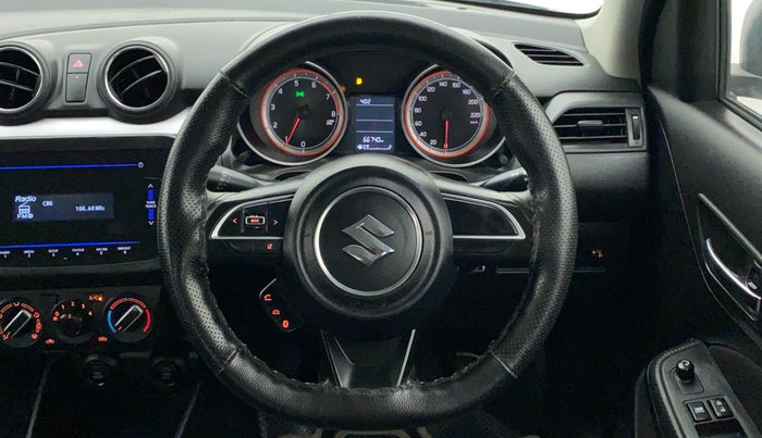 2021 Maruti Swift VXI, Petrol, Manual, 66,740 km, Steering Wheel Close Up