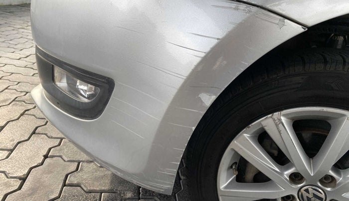 2013 Volkswagen Polo HIGHLINE DIESEL, Diesel, Manual, 85,714 km, Front bumper - Paint has minor damage