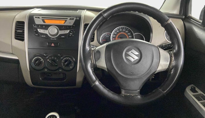2016 Maruti Wagon R 1.0 VXI, Petrol, Manual, 30,922 km, Steering Wheel Close Up