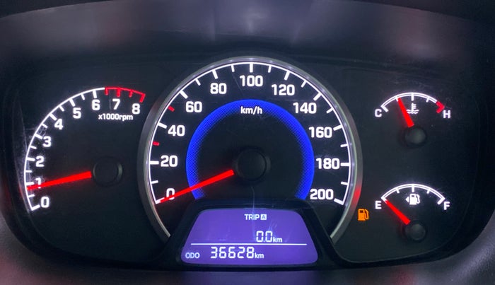 2017 Hyundai Grand i10 MAGNA 1.2 VTVT, Petrol, Manual, 36,665 km, Odometer Image
