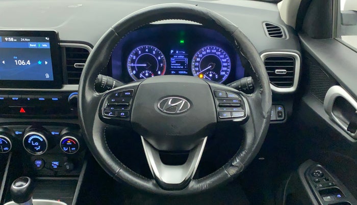 2019 Hyundai VENUE SX PLUS 1.0 TURBO DCT, Petrol, Automatic, 1,05,612 km, Steering Wheel Close Up