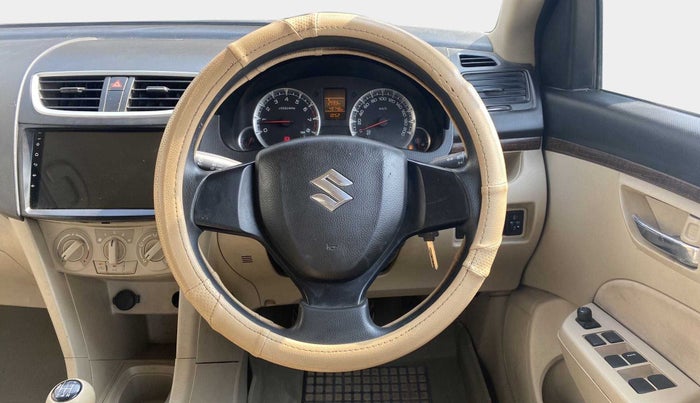 2015 Maruti Swift Dzire VXI, Petrol, Manual, 49,728 km, Steering Wheel Close Up
