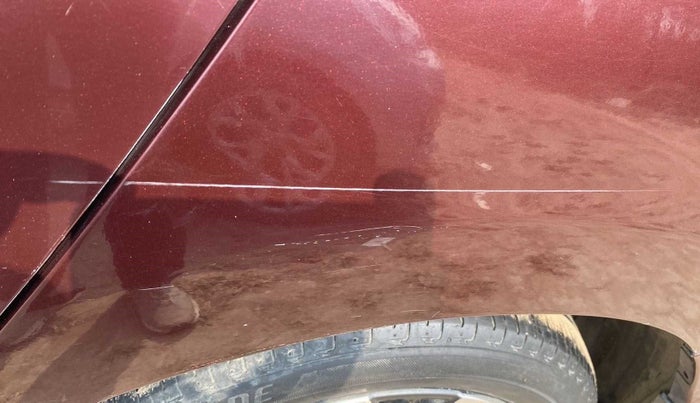 2017 Honda City 1.5L I-VTEC ZX CVT, Petrol, Automatic, 30,453 km, Left quarter panel - Paint has minor damage