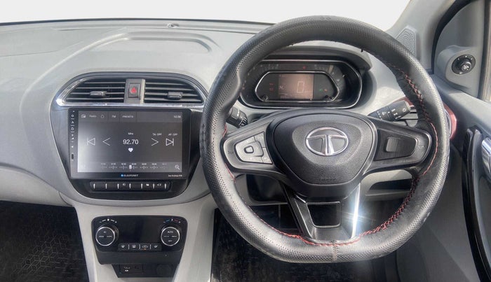 2021 Tata TIGOR XZA PLUS PETROL, Petrol, Automatic, 20,050 km, Steering Wheel Close Up