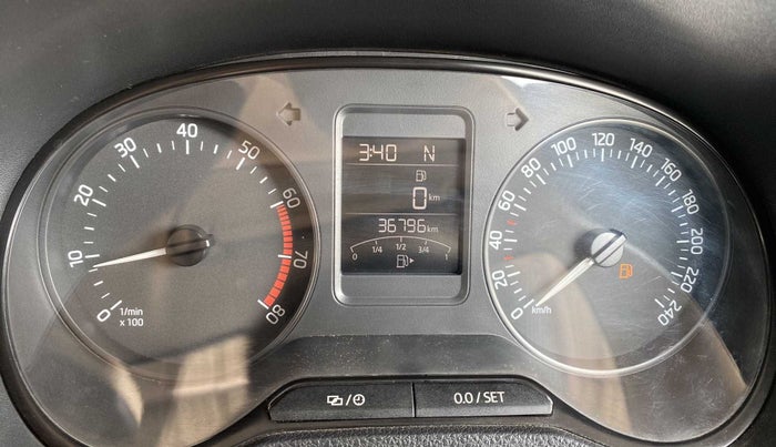 2017 Skoda Rapid STYLE 1.6 MPI AT, Petrol, Automatic, 36,795 km, Odometer Image