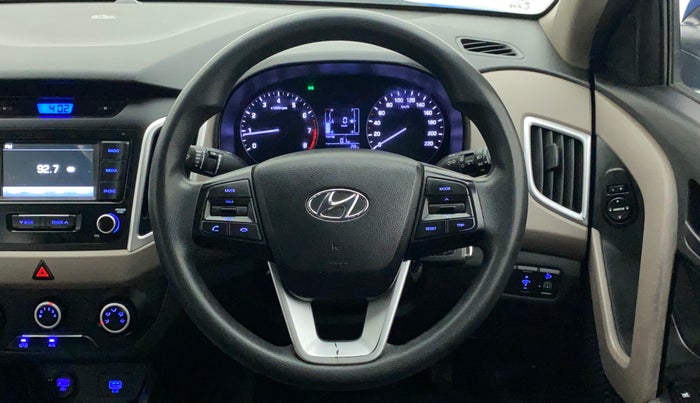 2019 Hyundai Creta EX 1.6 PETROL, Petrol, Manual, 65,700 km, Steering Wheel Close Up