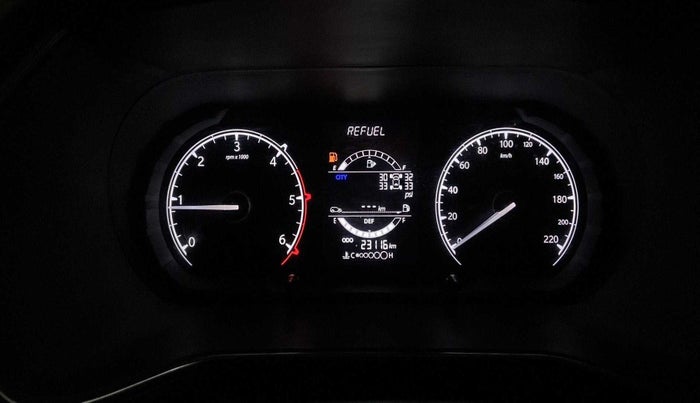 2021 Tata Safari XT PLUS, Diesel, Manual, 23,116 km, Odometer Image