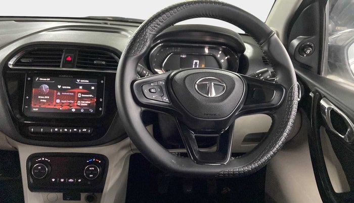 2022 Tata TIGOR XZ PLUS CNG, CNG, Manual, 25,197 km, Steering Wheel Close Up