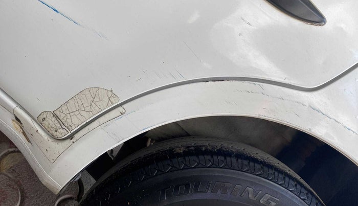 2013 Maruti Ritz VXI, Petrol, Manual, 79,780 km, Left quarter panel - Minor scratches