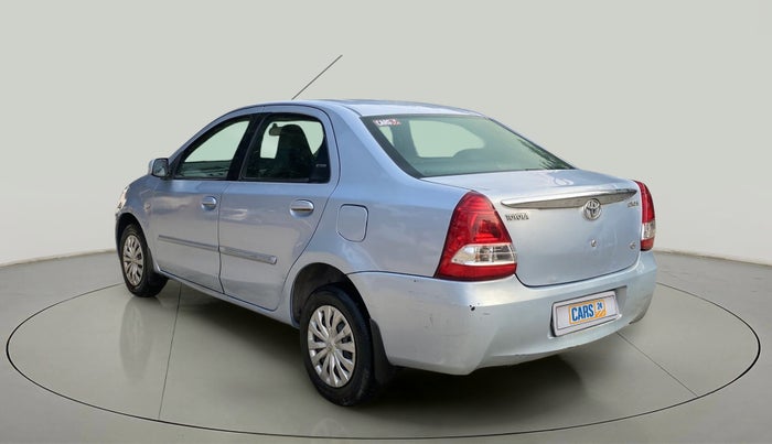2011 Toyota Etios G, Petrol, Manual, 90,689 km, Left Back Diagonal