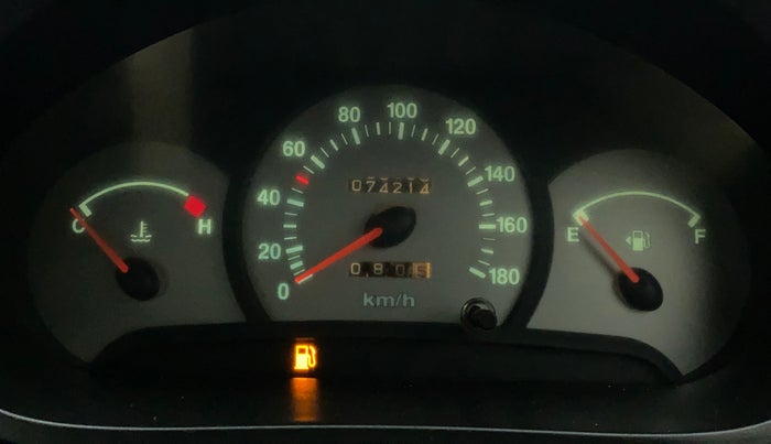 2013 Hyundai Santro Xing GLS, Petrol, Manual, 74,213 km, Odometer Image