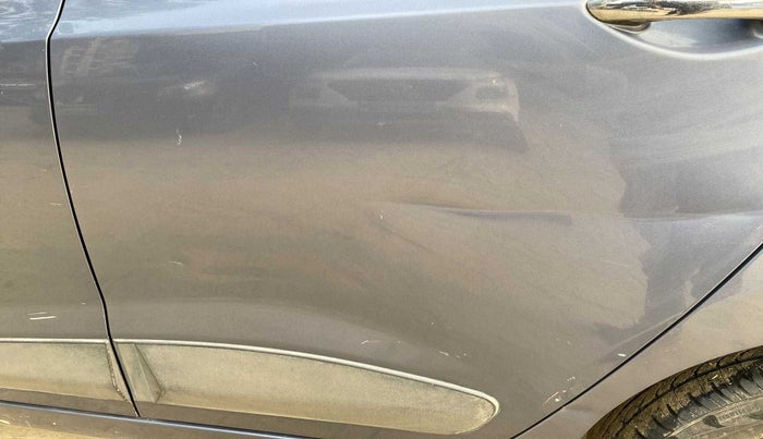 2014 Hyundai Grand i10 SPORTZ 1.2 KAPPA VTVT, Petrol, Manual, 30,377 km, Rear left door - Minor scratches