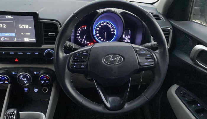 2019 Hyundai VENUE SX 1.0 TURBO DUAL TONE, Petrol, Manual, 35,084 km, Steering Wheel Close Up