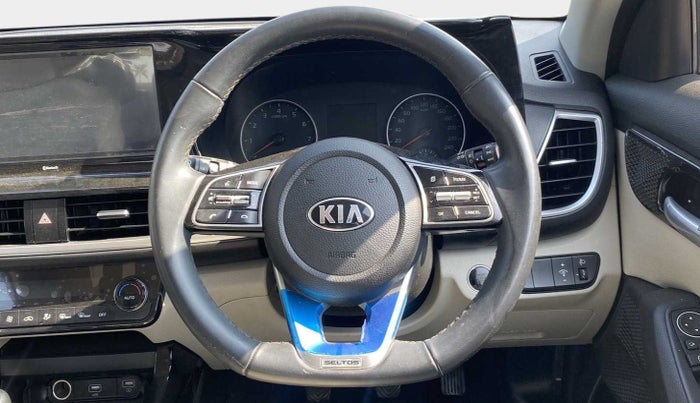 2019 KIA SELTOS HTX 1.5 PETROL, Petrol, Manual, 10,078 km, Steering Wheel Close Up