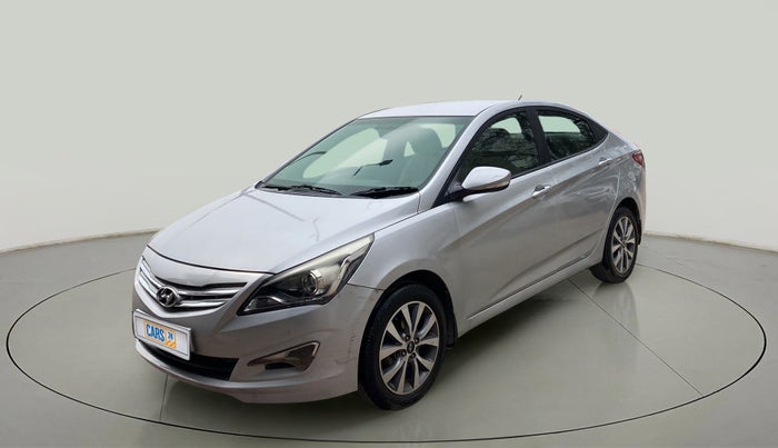 2015 Hyundai Verna FLUIDIC 4S 1.6 VTVT S(O), Petrol, Manual, 50,091 km, Left Front Diagonal