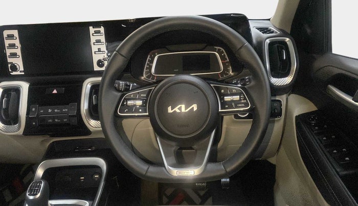 2023 KIA SONET HTX 1.0 IMT, Petrol, Manual, 1,391 km, Steering Wheel Close Up