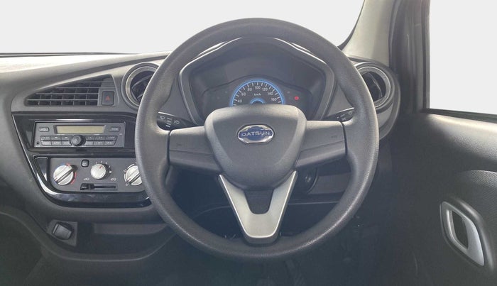2018 Datsun Redi Go T(O) 1.0 AMT, Petrol, Automatic, 8,017 km, Steering Wheel Close Up