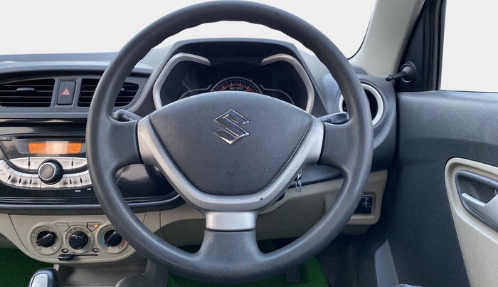 2015 Maruti Alto K10 VXI AMT, Petrol, Automatic, 41,870 km, Steering Wheel Close Up
