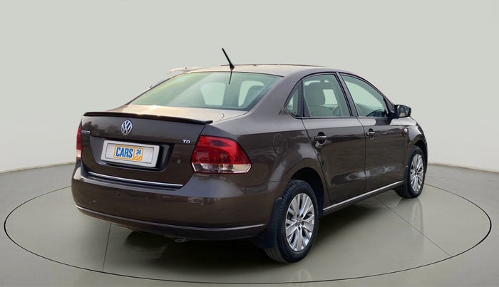 2015 Volkswagen Vento HIGHLINE 1.5 AT, Diesel, Automatic, 89,982 km, Right Back Diagonal