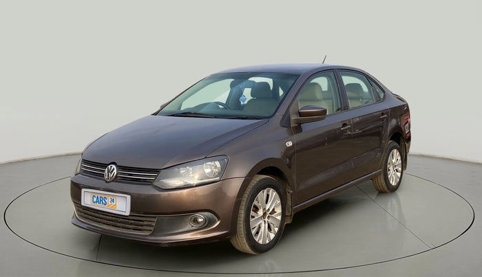 2015 Volkswagen Vento HIGHLINE 1.5 AT, Diesel, Automatic, 89,982 km, Left Front Diagonal
