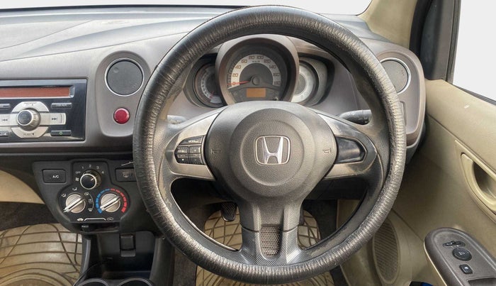 2014 Honda Brio S MT, Petrol, Manual, 48,756 km, Steering Wheel Close Up