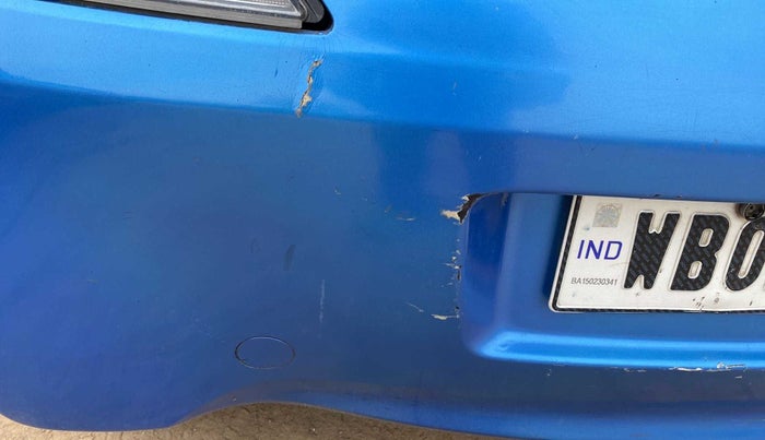 2014 Honda Brio S MT, Petrol, Manual, 48,756 km, Rear bumper - Paint is slightly damaged