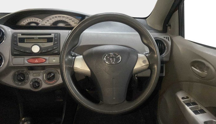 2011 Toyota Etios VD, Diesel, Manual, 63,816 km, Steering Wheel Close Up