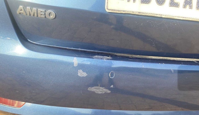 2017 Volkswagen Ameo HIGHLINE DSG 1.5 DIESEL , Diesel, Automatic, 46,293 km, Rear bumper - Paint is slightly damaged