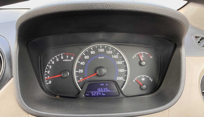 2015 Hyundai Grand i10 SPORTZ 1.2 KAPPA VTVT, Petrol, Manual, 52,319 km, Odometer Image