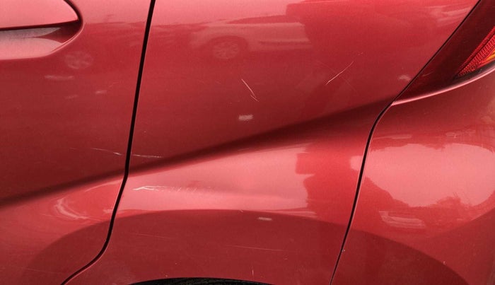 2018 Datsun Redi Go T(O) 1.0, Petrol, Manual, 12,444 km, Left quarter panel - Slightly dented