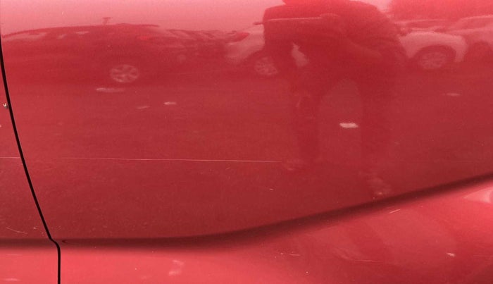 2018 Datsun Redi Go T(O) 1.0, Petrol, Manual, 12,444 km, Rear left door - Minor scratches