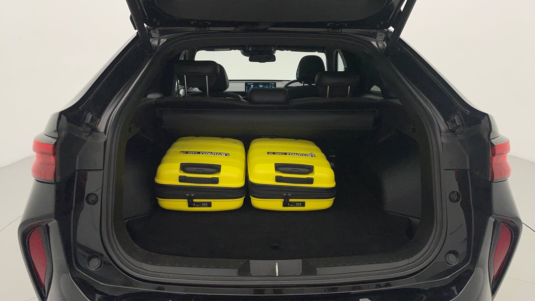 Boot Inside View with Luggage