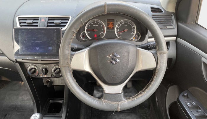2014 Maruti Swift VXI, Petrol, Manual, 34,640 km, Steering Wheel Close Up
