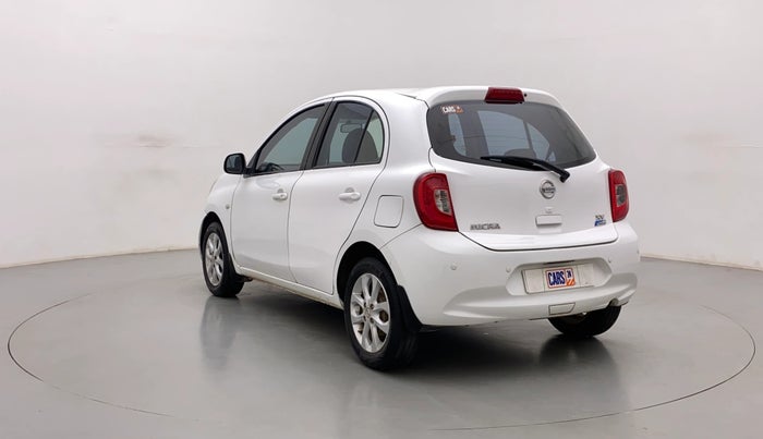 2013 Nissan Micra XV CVT, Petrol, Automatic, 1,21,311 km, Left Back Diagonal