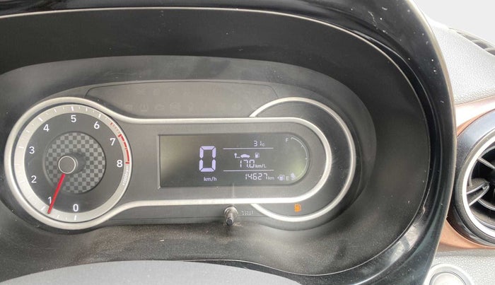2020 Hyundai AURA SX 1.2 (O), Petrol, Manual, 14,593 km, Odometer Image