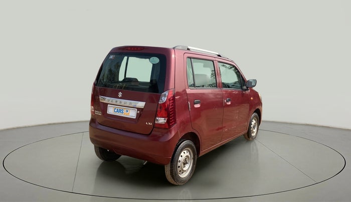 2012 Maruti Wagon R 1.0 LXI, Petrol, Manual, 44,708 km, Right Back Diagonal