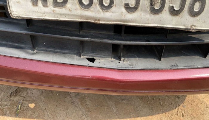 2012 Maruti Wagon R 1.0 LXI, Petrol, Manual, 44,708 km, Front bumper - Chrome strip damage