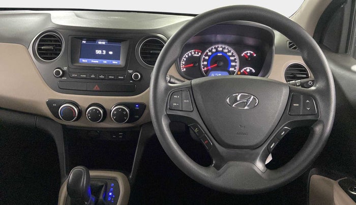 2019 Hyundai Grand i10 MAGNA AT 1.2 KAPPA VTVT, Petrol, Automatic, 20,580 km, Steering Wheel Close Up
