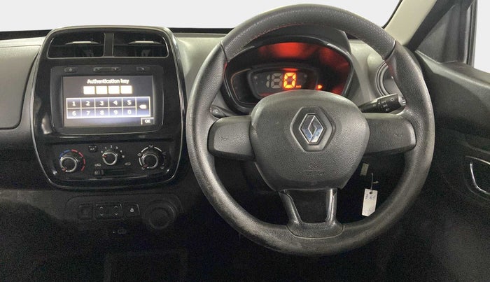 2019 Renault Kwid RXT 1.0 (O), Petrol, Manual, 19,938 km, Steering Wheel Close Up
