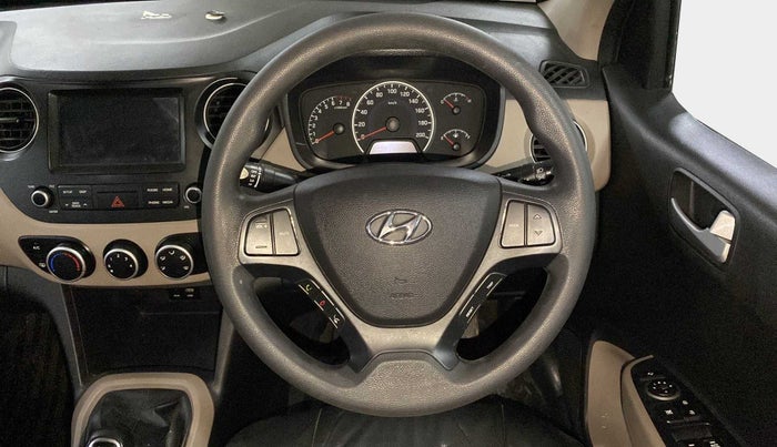 2018 Hyundai Grand i10 SPORTZ 1.2 KAPPA VTVT, Petrol, Manual, 46,124 km, Steering Wheel Close Up