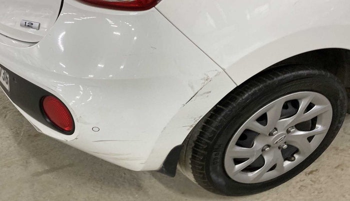 2018 Hyundai Grand i10 SPORTZ 1.2 KAPPA VTVT, Petrol, Manual, 46,124 km, Rear bumper - Minor scratches