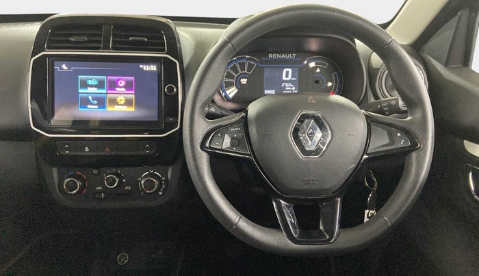 2023 Renault Kwid CLIMBER 1.0 (O) DUAL TONE, Petrol, Manual, 2,759 km, Steering Wheel Close Up