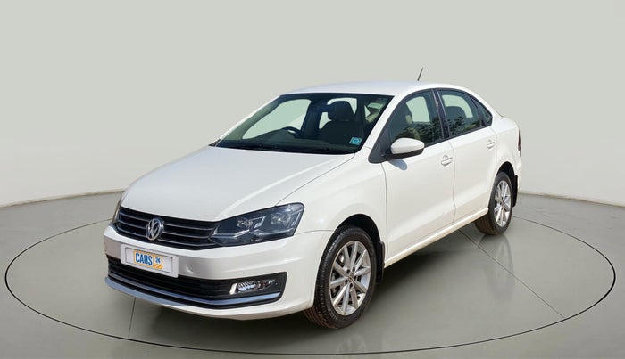 2017 Volkswagen Vento HIGHLINE PLUS 1.2 AT 16 ALLOY, Petrol, Automatic, 44,201 km, Left Front Diagonal