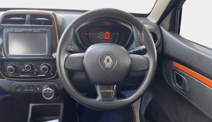 2017 Renault Kwid CLIMBER 1.0 AMT, Petrol, Automatic, 53,399 km, Steering Wheel Close Up