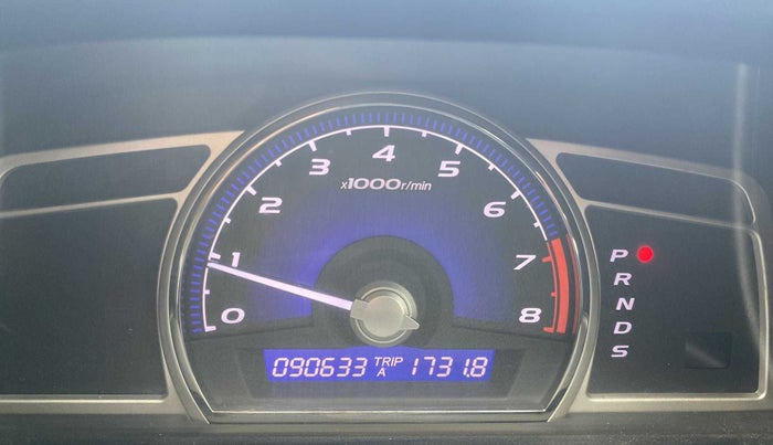 2012 Honda Civic 1.8L I-VTEC V AT SUNROOF, Petrol, Automatic, 90,628 km, Odometer Image