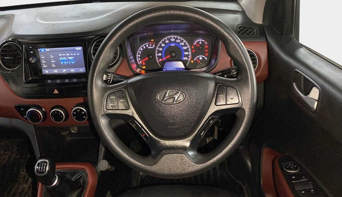 2016 Hyundai Grand i10 SPORTZ 1.2 KAPPA VTVT, CNG, Manual, 63,057 km, Steering Wheel Close Up