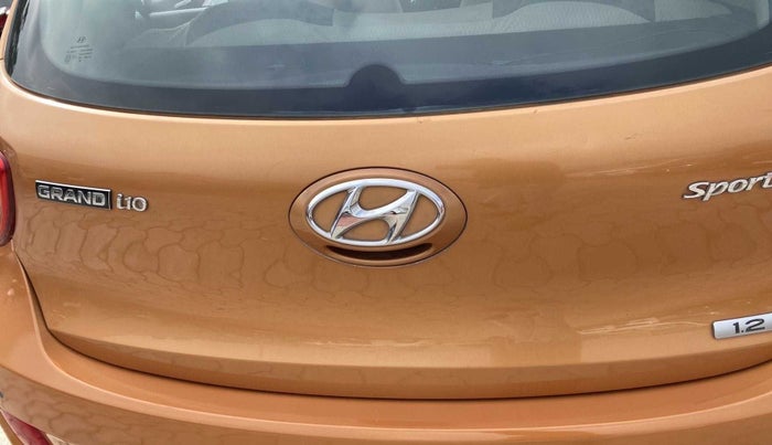 2014 Hyundai Grand i10 SPORTZ 1.2 KAPPA VTVT, Petrol, Manual, 39,667 km, Dicky (Boot door) - Slightly dented